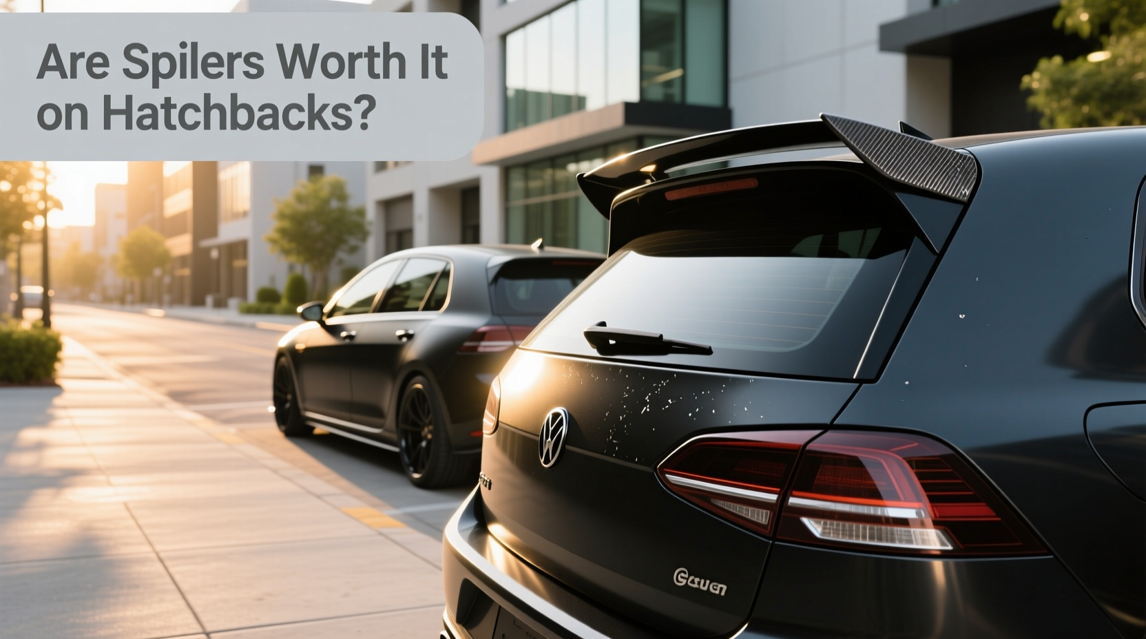 How to Choose a Spoiler for Hatchback Cars, Are Spoilers Worth It on Cars?