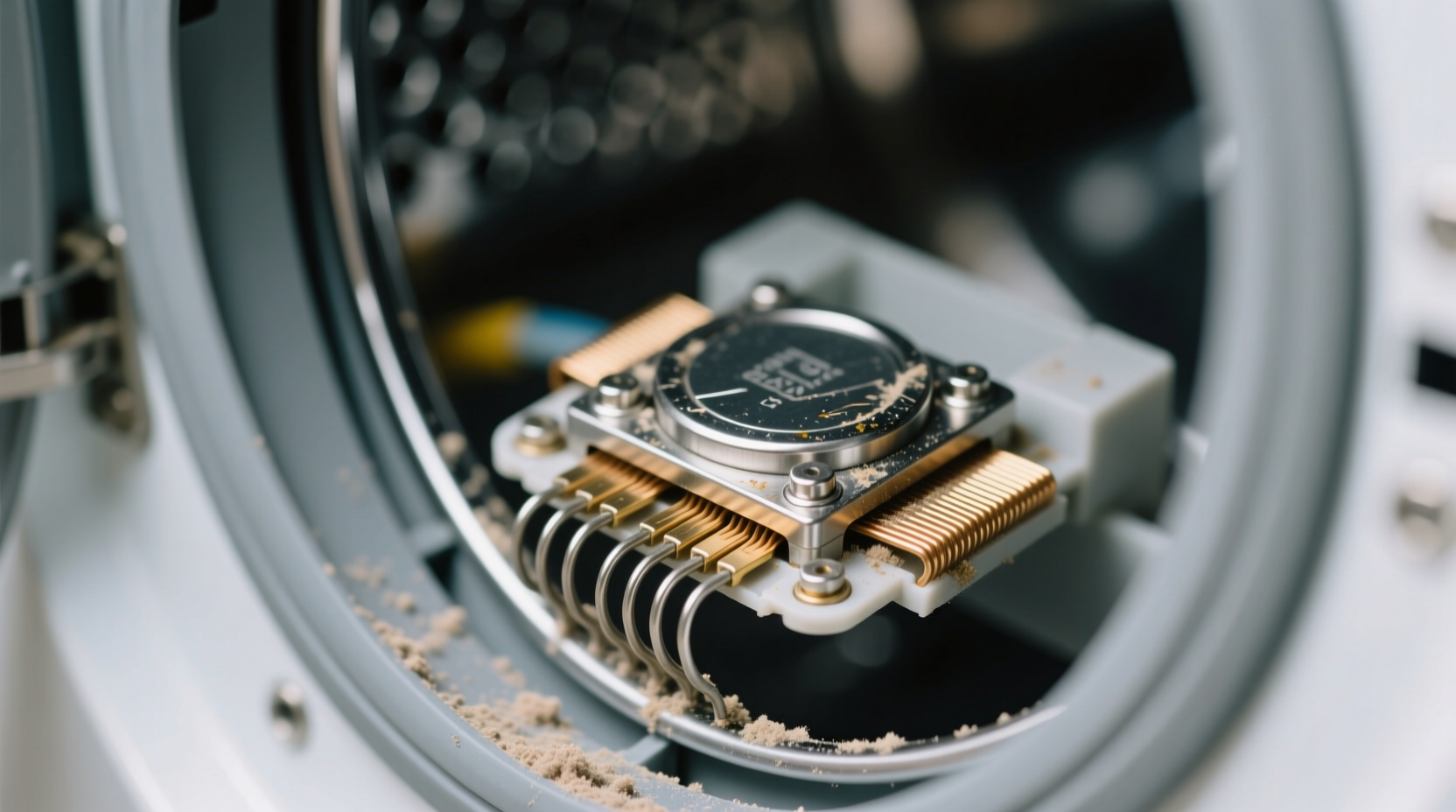 clean your dryers moisture sensing electrodes to ensure