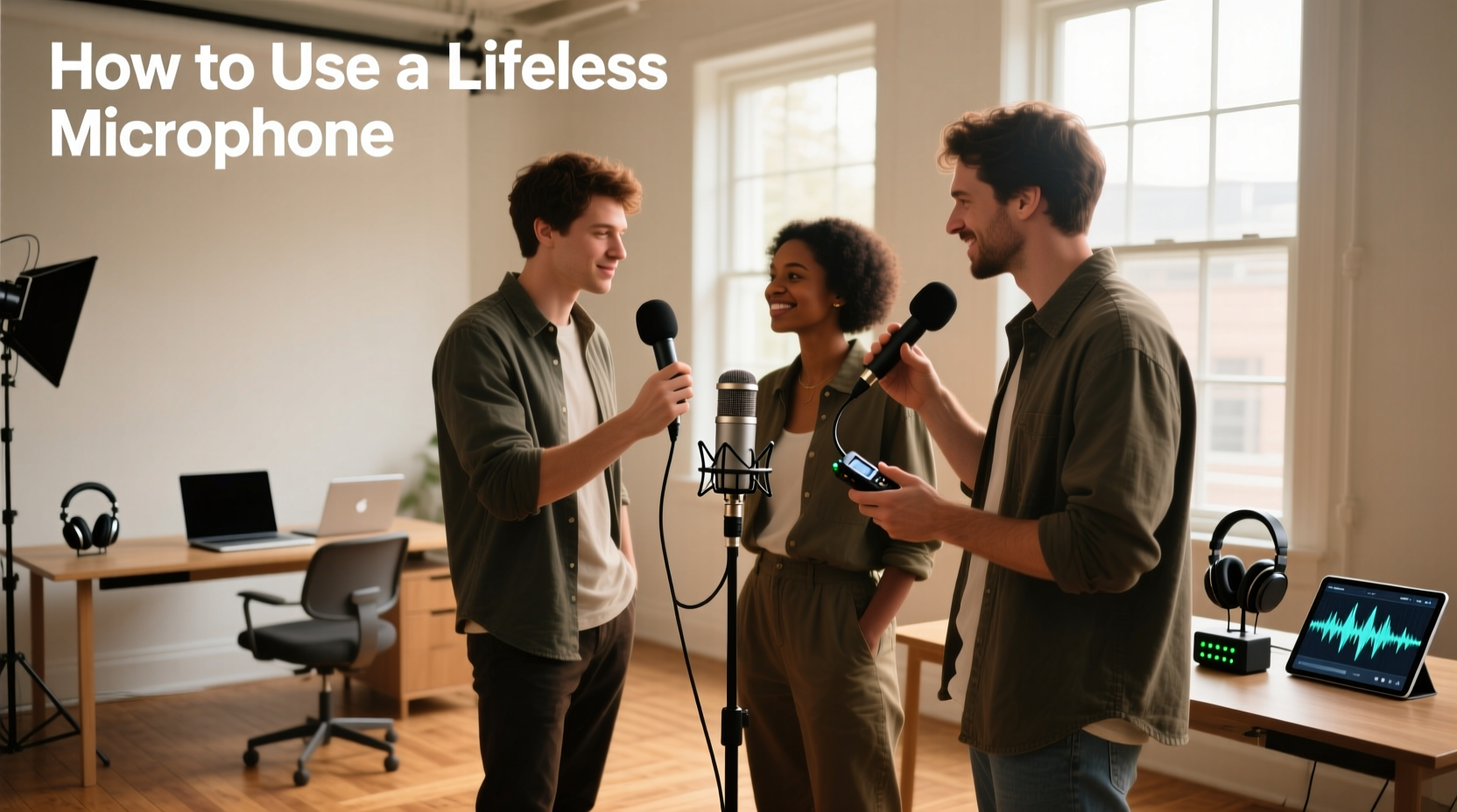 how to use a wireless mic setup, troubleshooting mobile tips