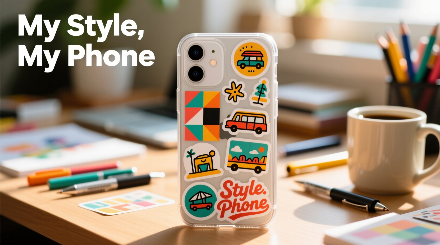 creative ways to personalize your iphone case using stickers for a unique look