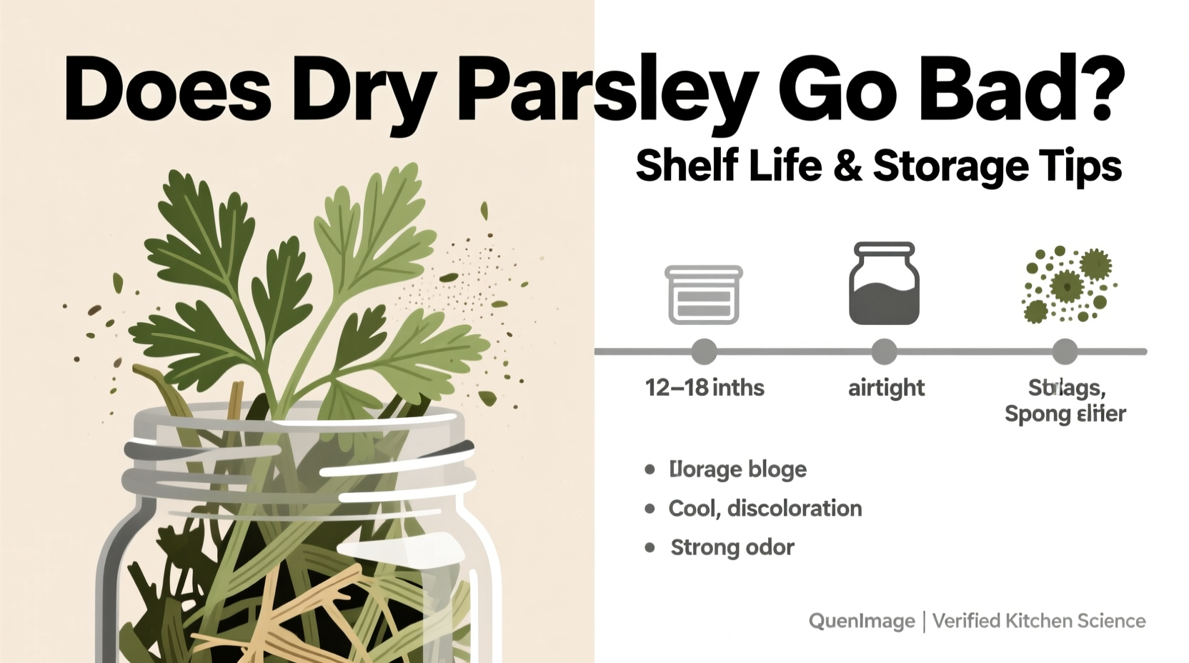does dry parsley go bad