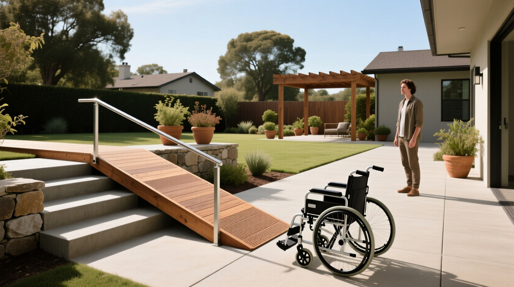 How to Build a DIY Threshold Ramp for Wheelchair Use Safely
