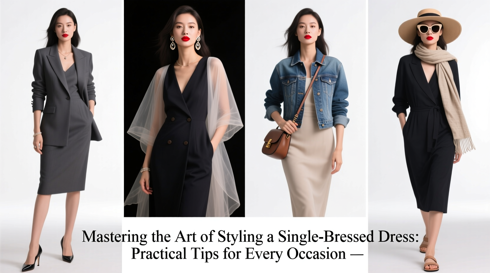 mastering the art of styling a single breasted dress practical tips for every occasion