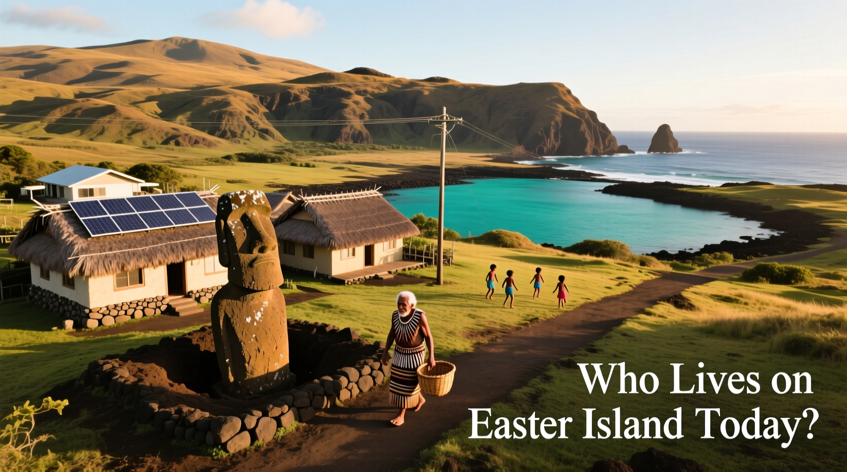 who lives in easter island
