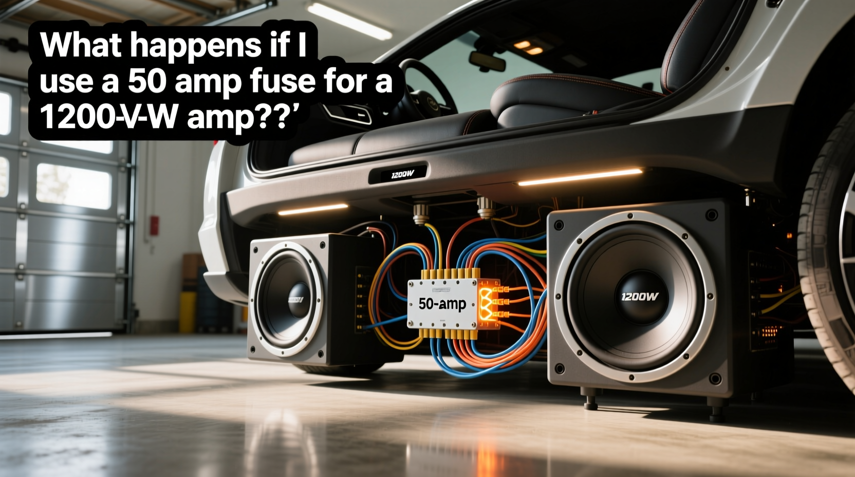 How to Choose the Right Fuse for a 1200W Subwoofer Amp