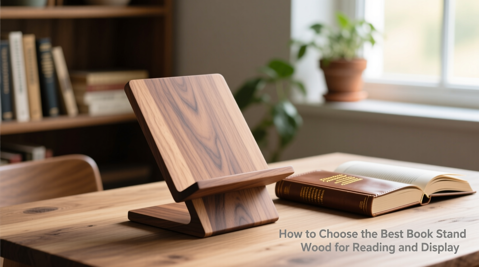 book stand wood