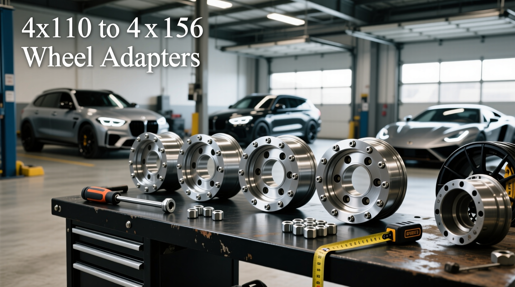 4x110 to 4x156 wheel adapters guide