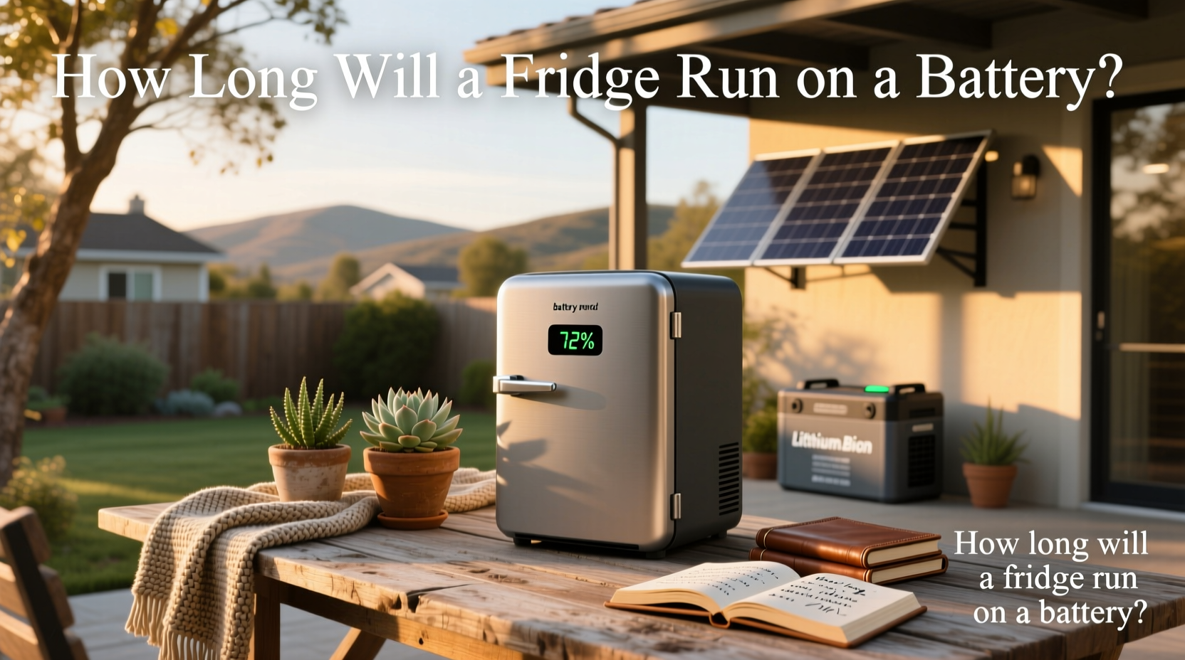 battery powered fridge,How long will a fridge run on a battery? buying guide