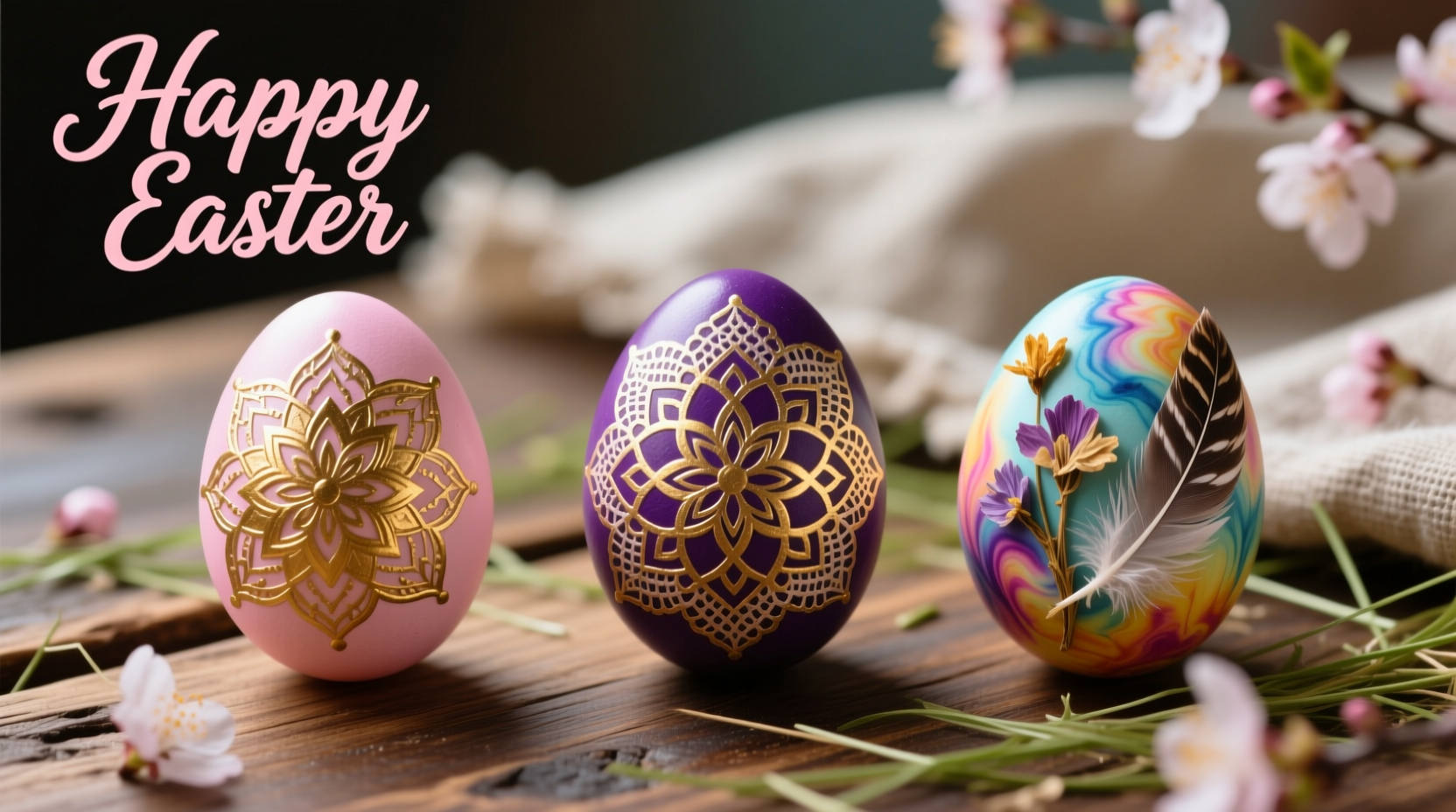 How to Make Fancy Easter Eggs with Creative Techniques