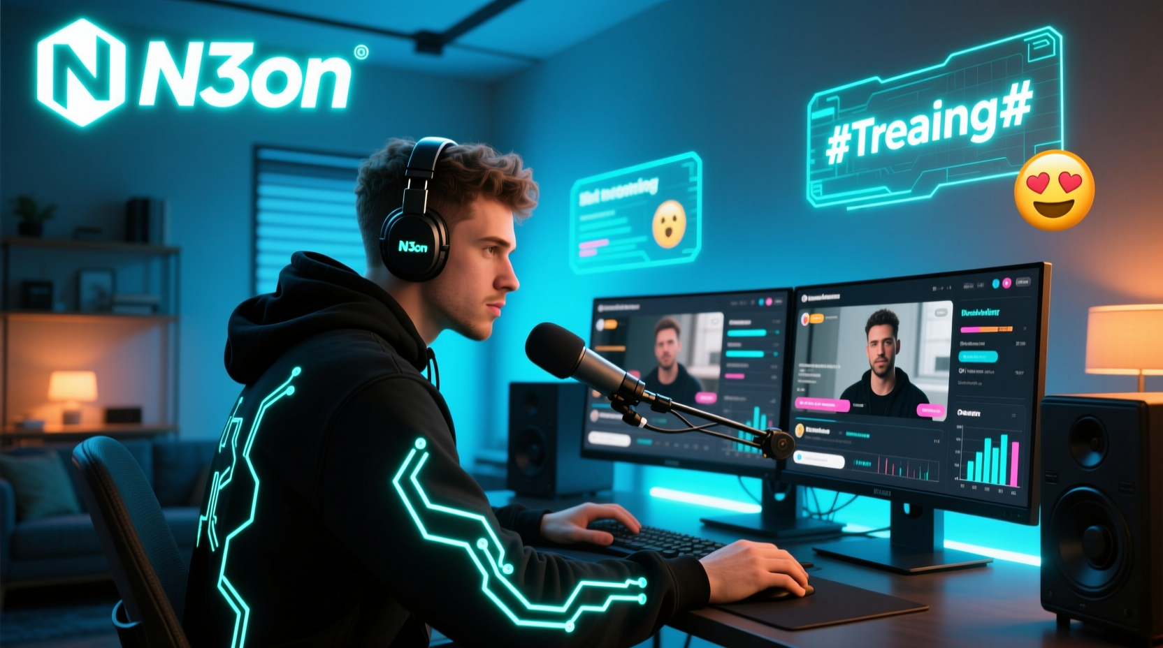 why is n3on famous exploring the streamers rise