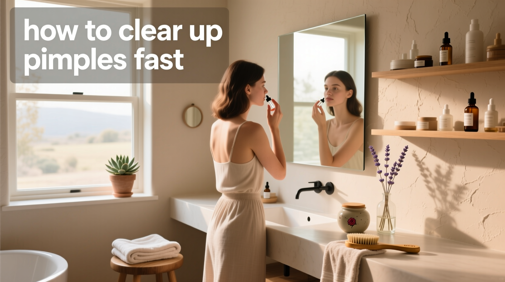 how to clear pimples fast quick fixes that work