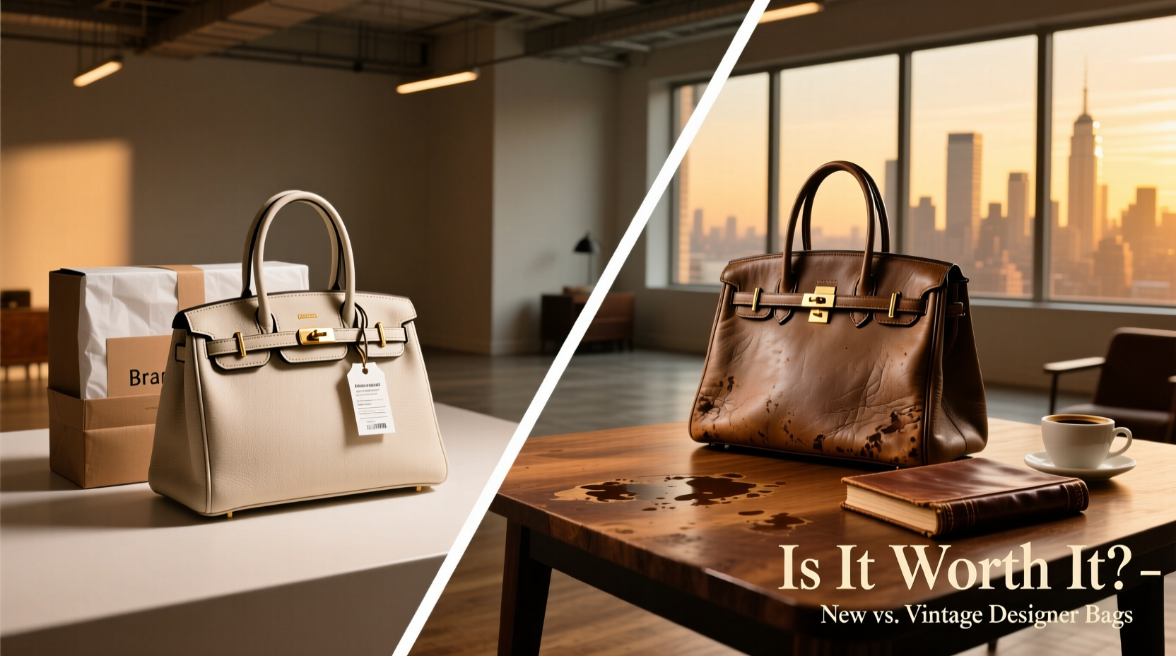 is buying a luxury bag brand new really worth it when you can get a used designer bag for less