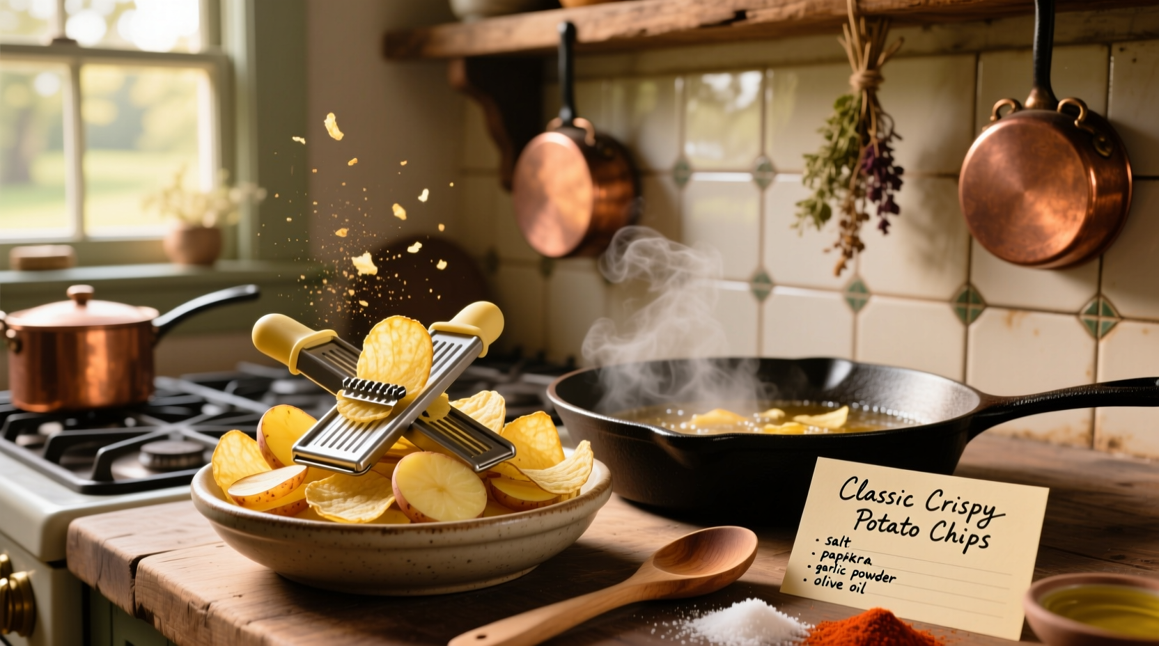 Perfect Homemade Potato Chip Recipes: Crispy Results Every Time