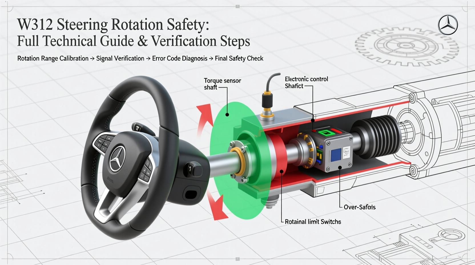 W212 Steering Rotation Safety: Full Technical Guide & Verification Steps