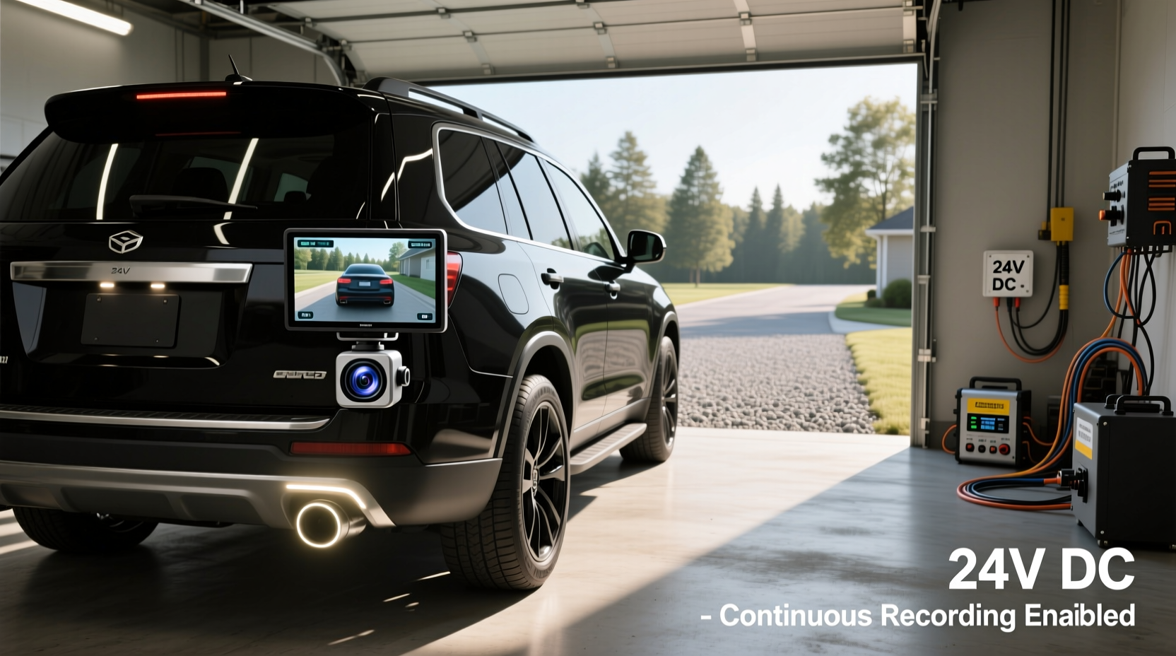 How to Choose a 24 Volt Reverse Camera and 24/7 Recording Dash Cam