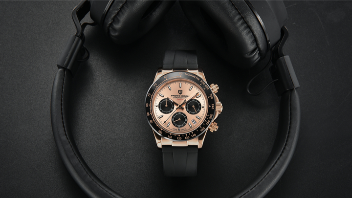Orologio Da Uomo Pagani Design Cronografo - Movimento VK63, Vetro Zaffiro, Impermeabile 100 M