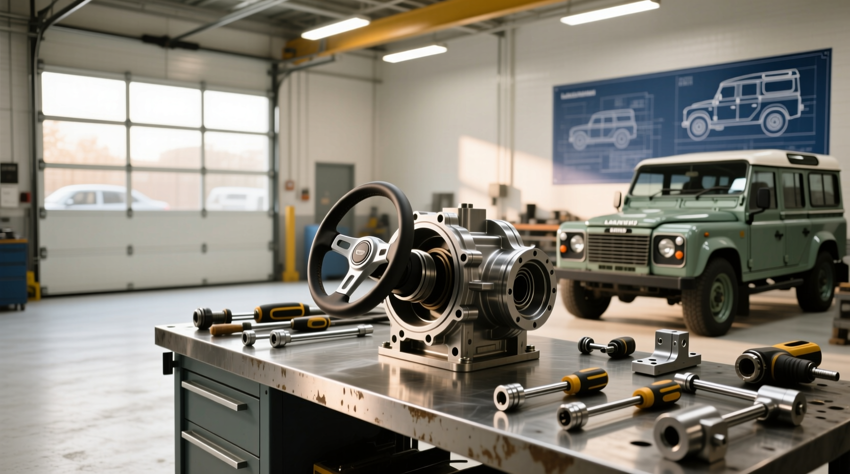 How to Choose and Replace a Defender Steering Box