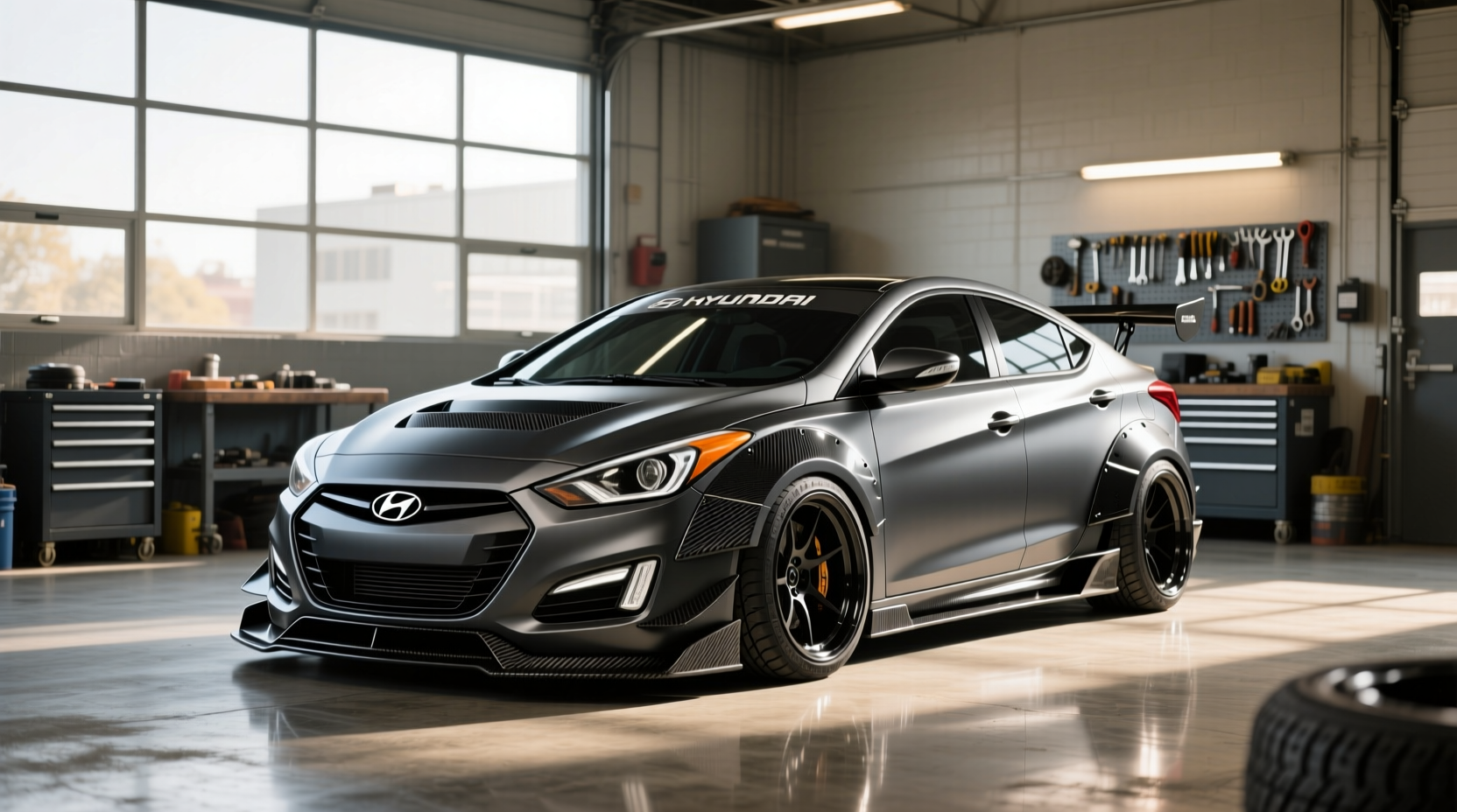 2014 elantra body kit guide