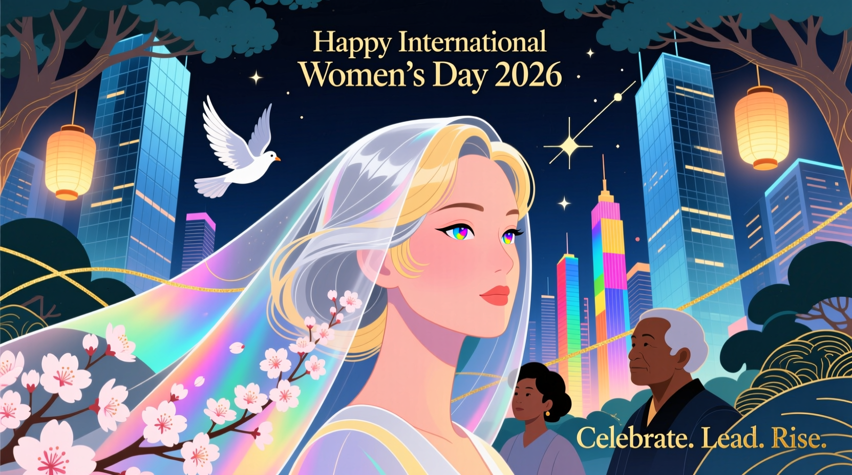 womens day card design