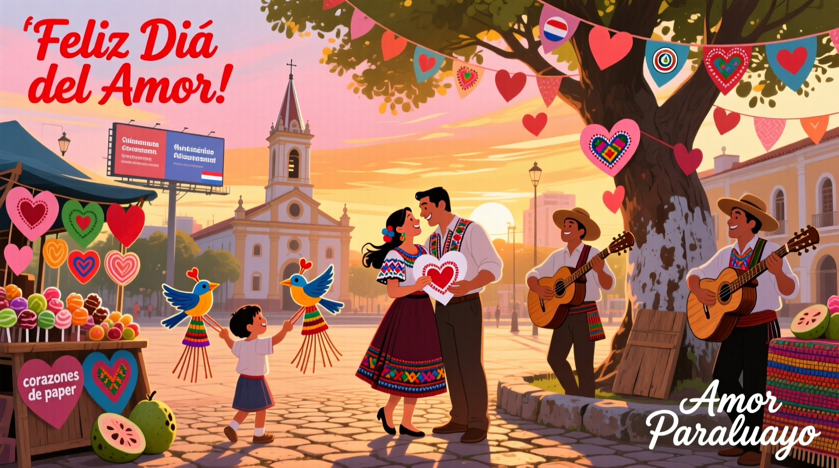 how does paraguay celebrate valentines day