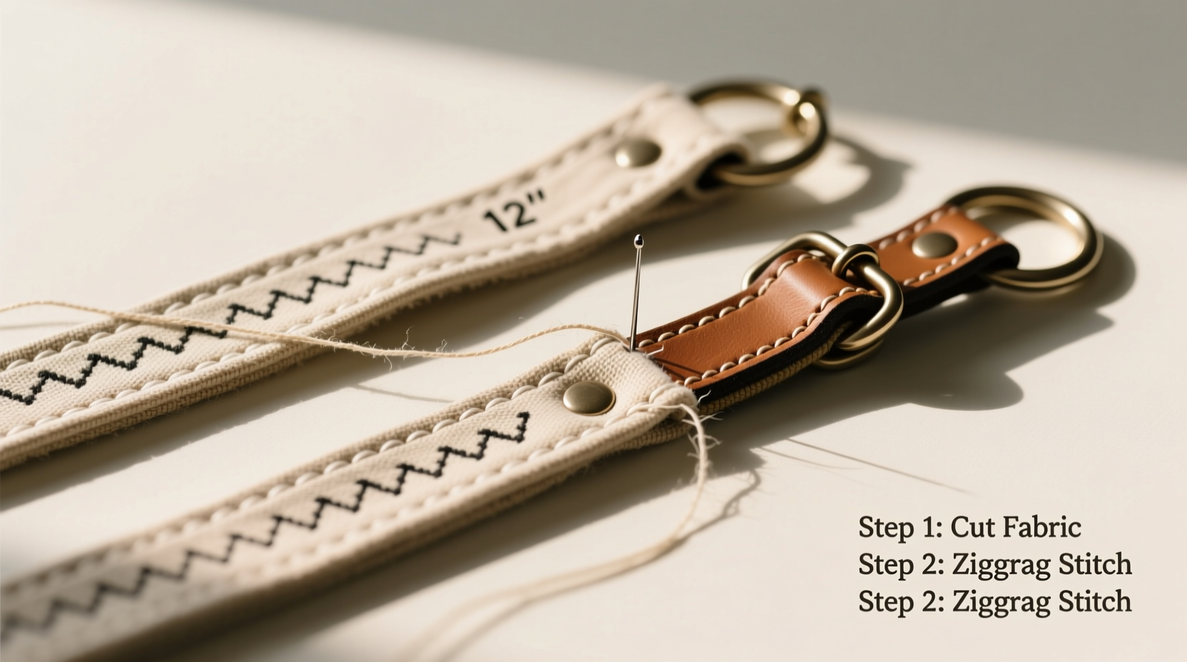 step by step guide how to make durable and stylish cloth dog collars at home