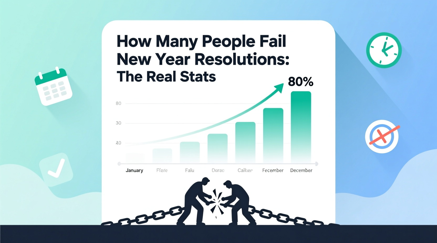 how many people fail new year resolutions