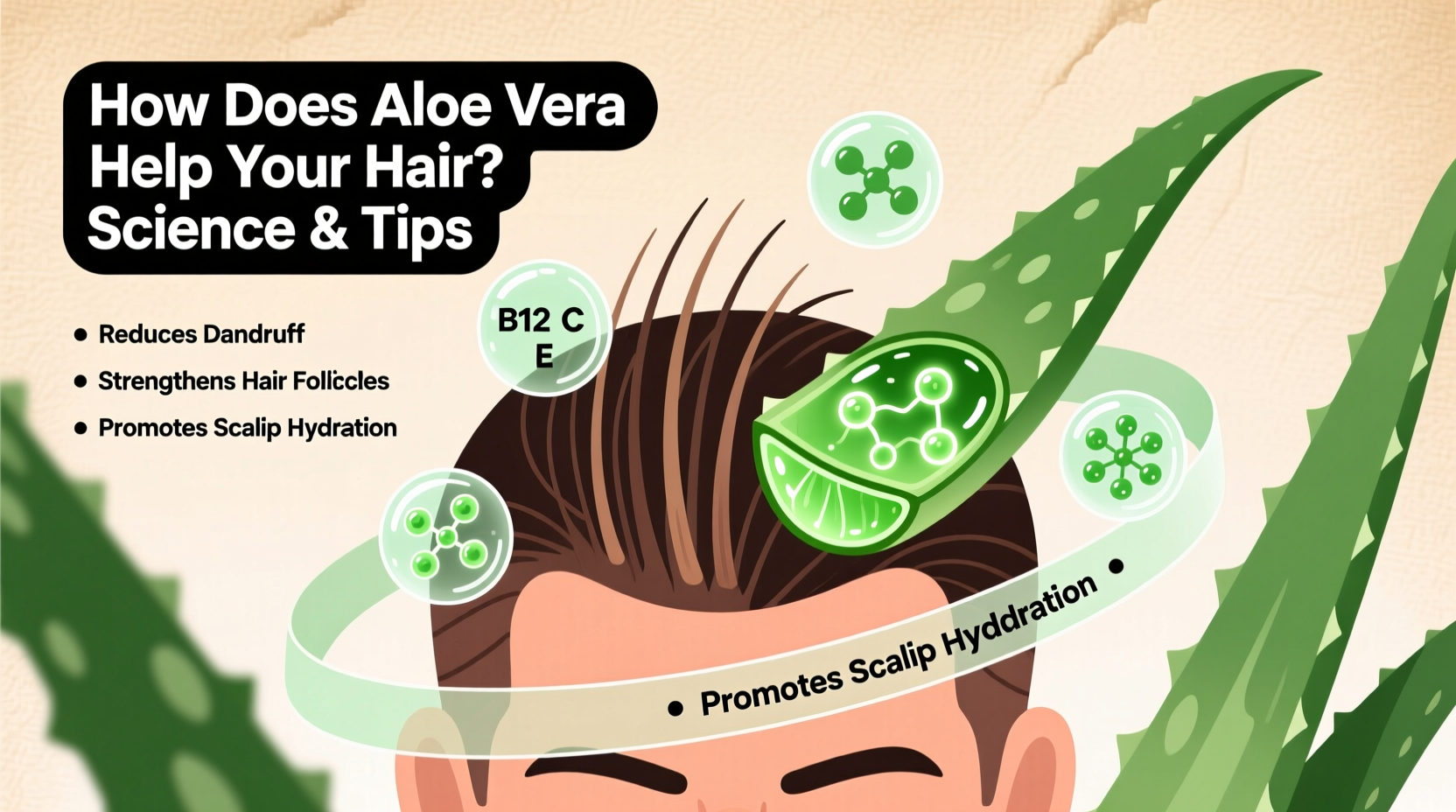 how does aloe vera help your hair