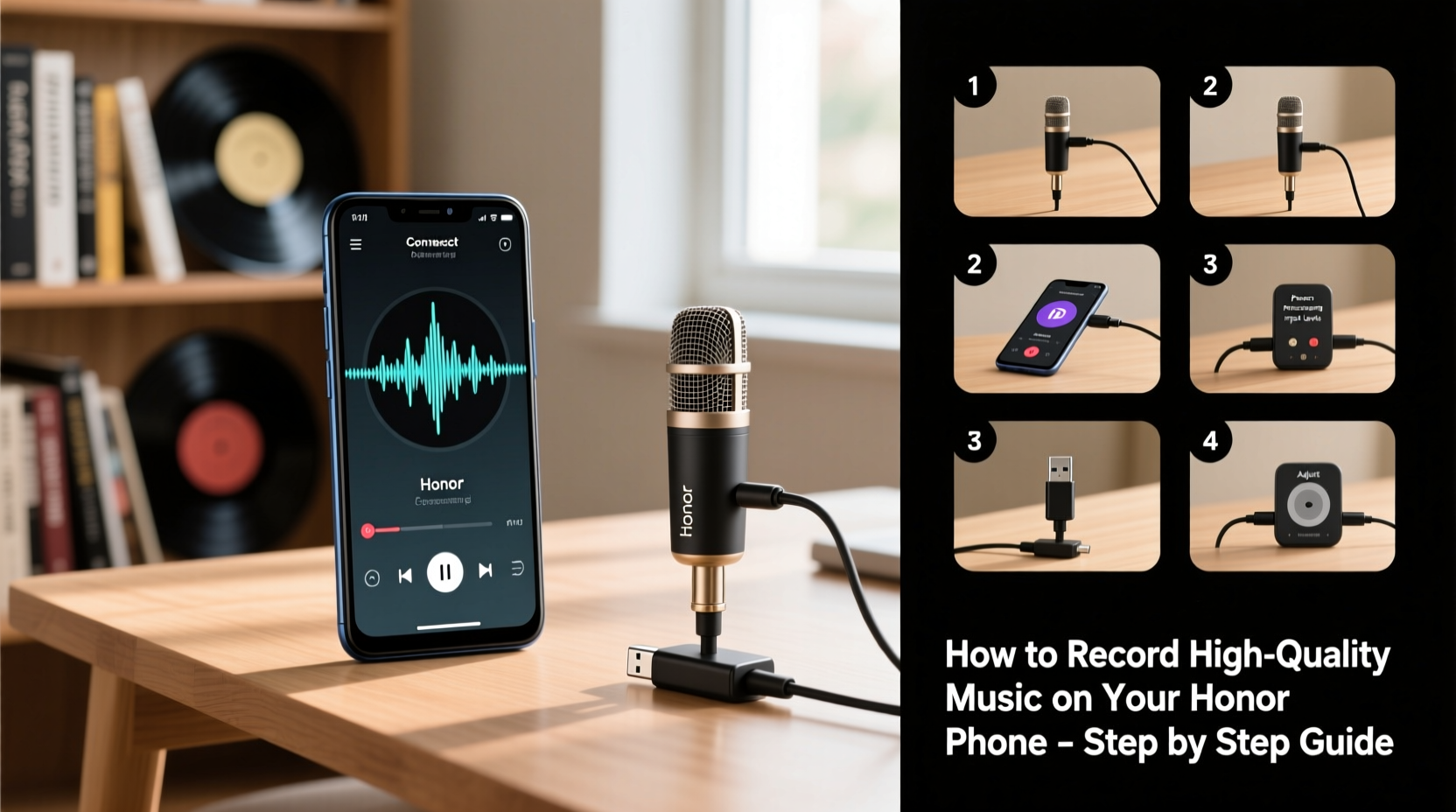 how to easily record high quality music on your honor phone a step by step guide