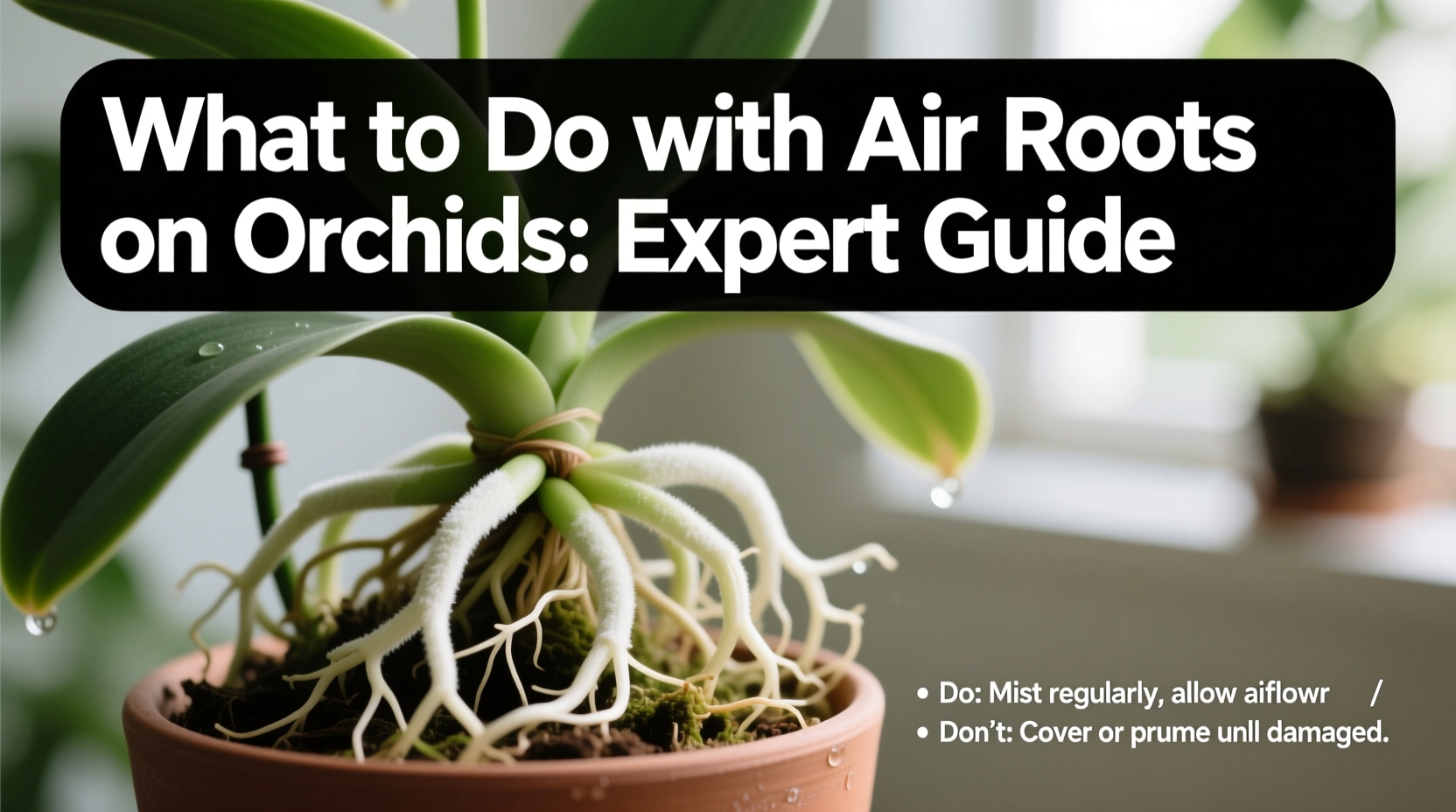 What to Do with Air Roots on Orchids: Expert Guide