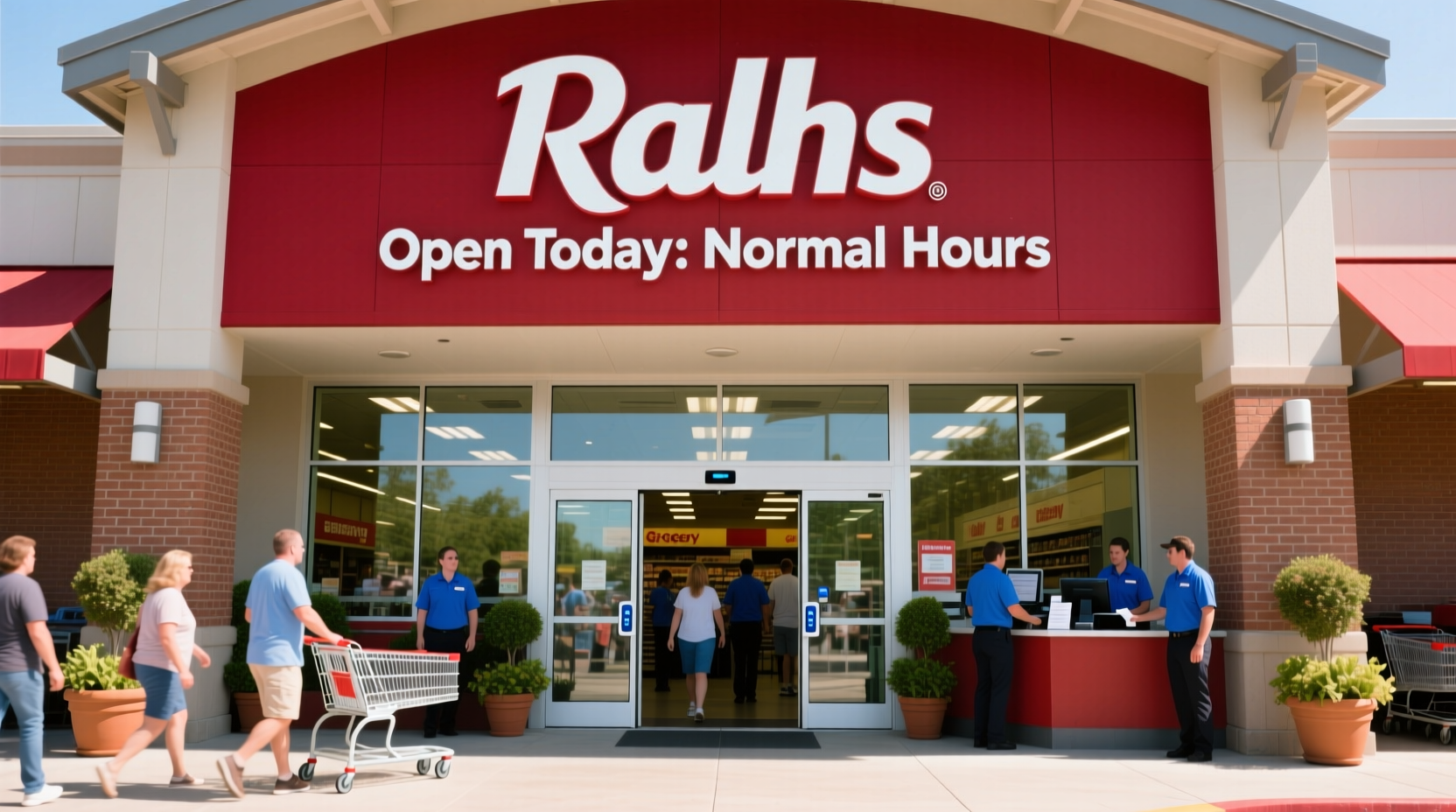 is ralphs open on labor day