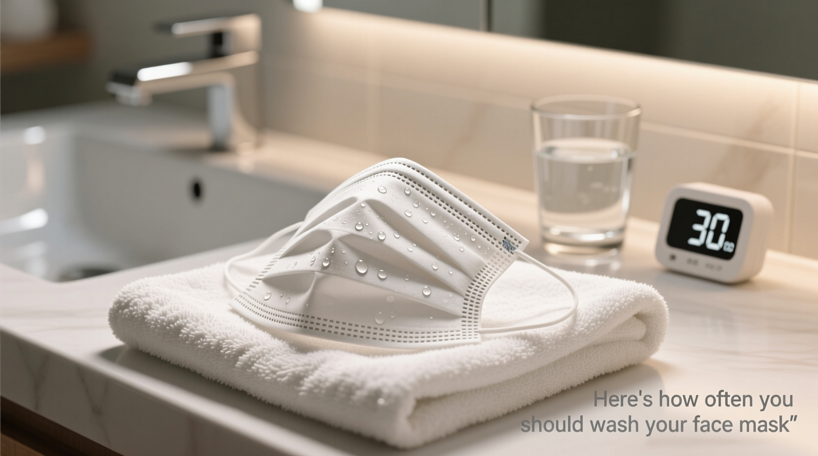 heres how often you should wash your face mask