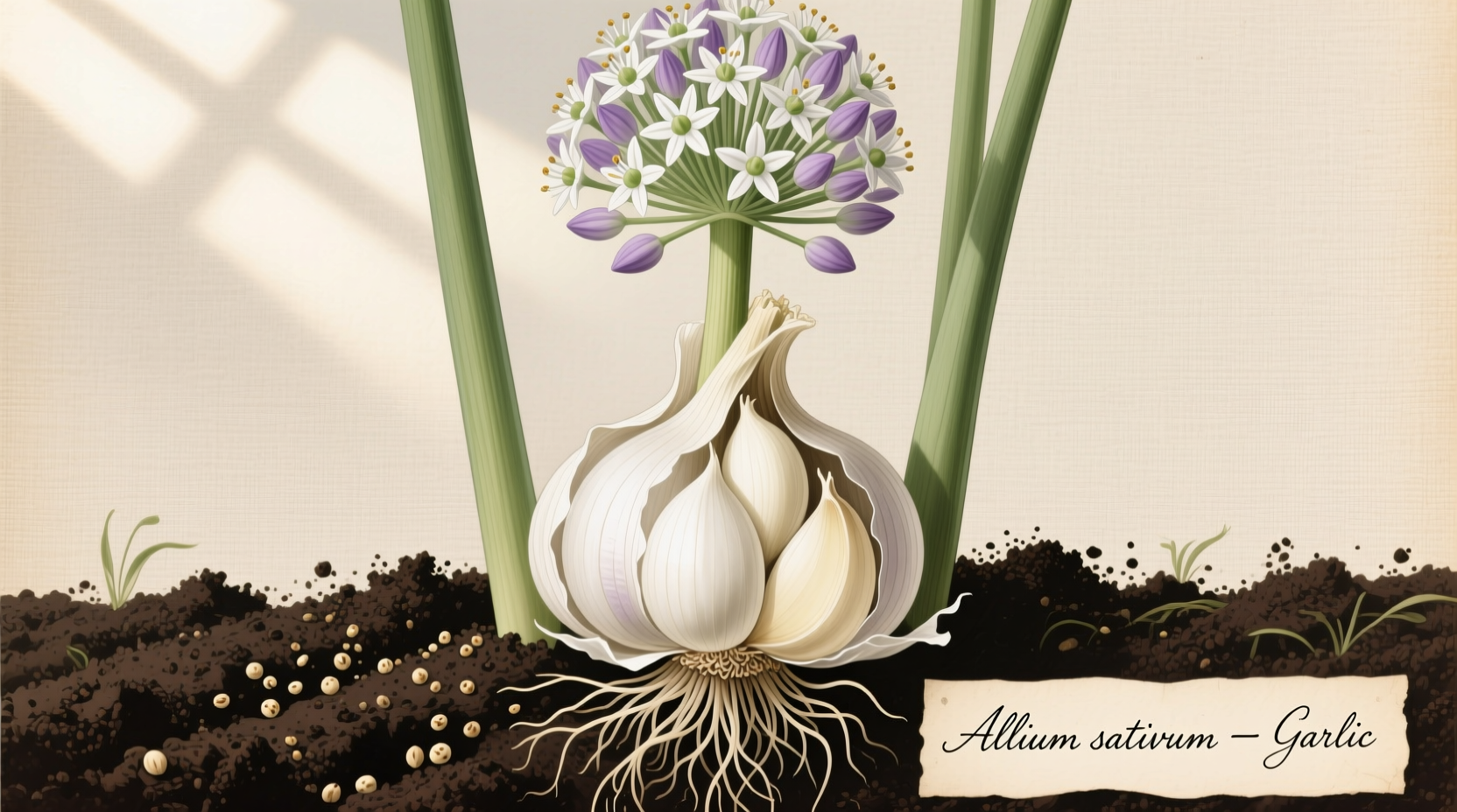 Allium Garlic: Understanding the Botanical Relationship