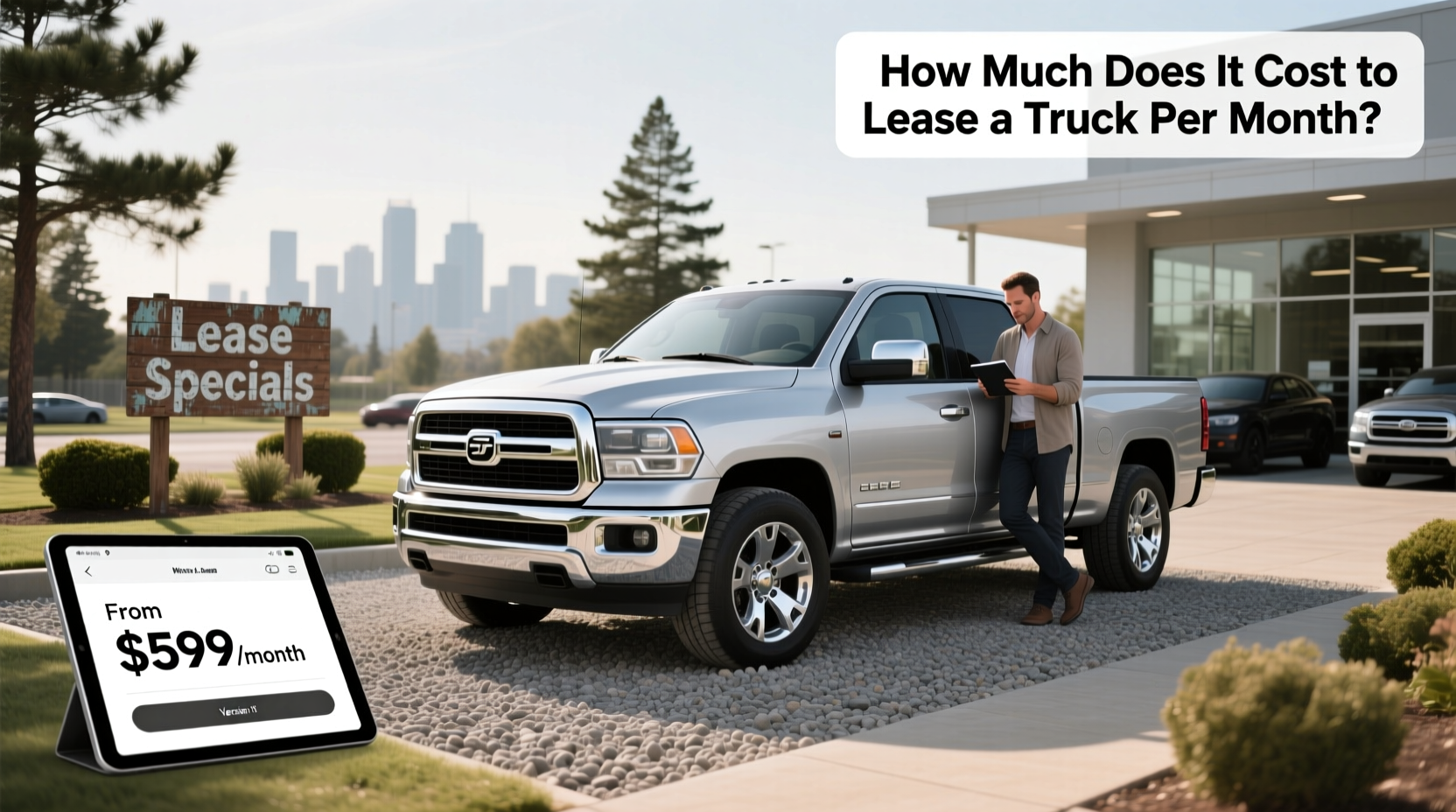 pickup truck lease specials