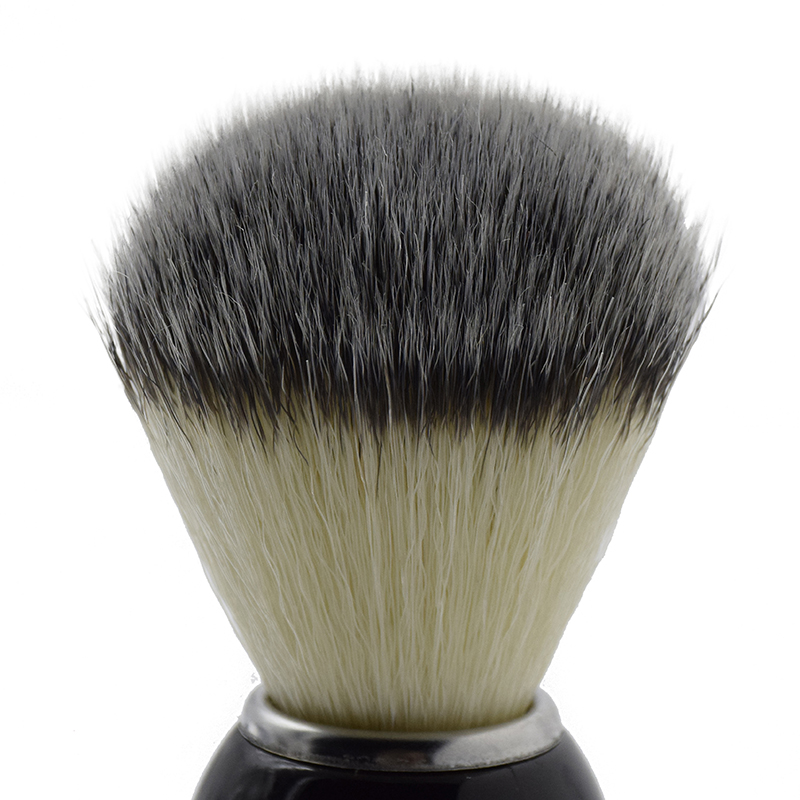 1PCS Men's Shaving Brush Portable Mini Boar Bristle Beard Brush Mustache Beard
