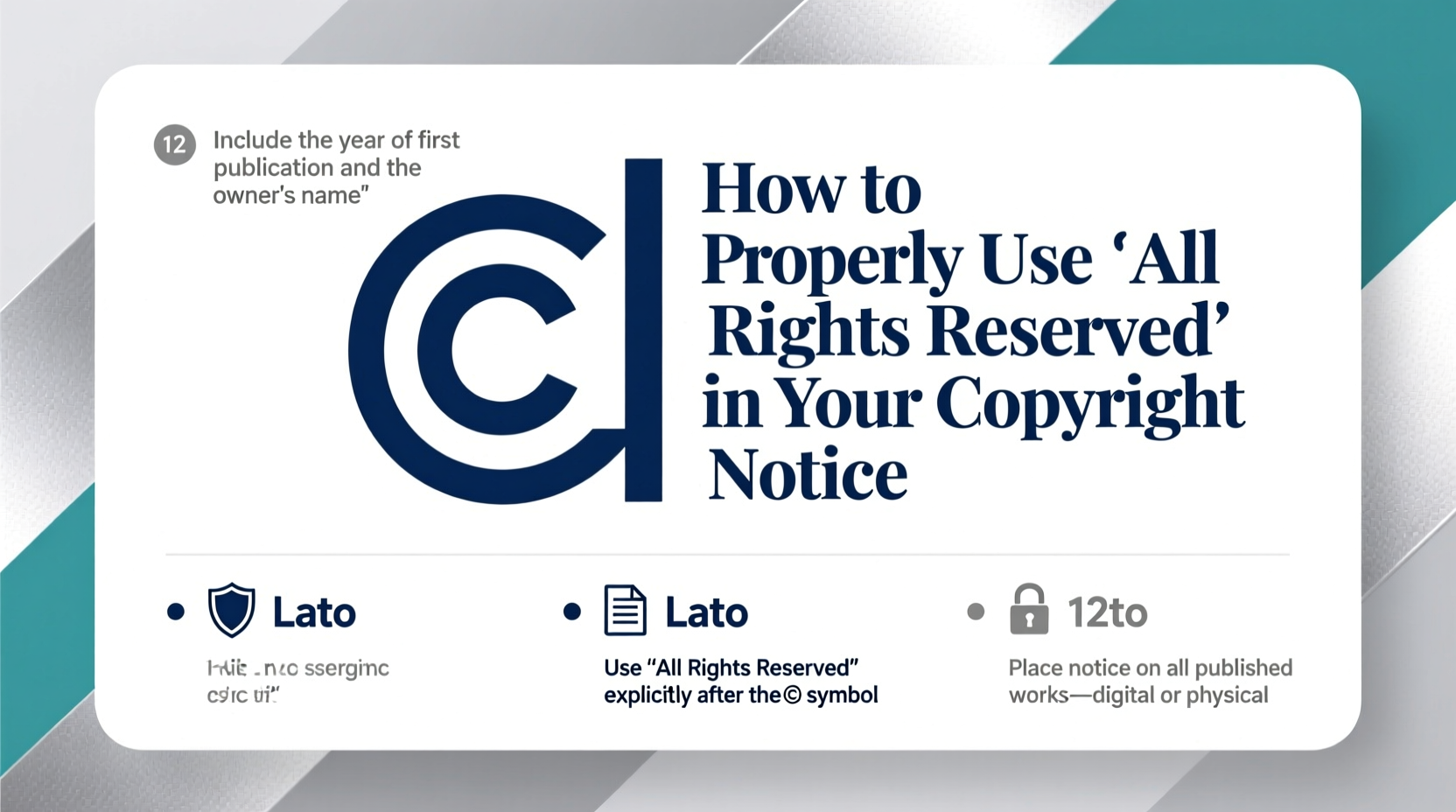 how to properly use all rights reserved in your copyright notice a practical guide