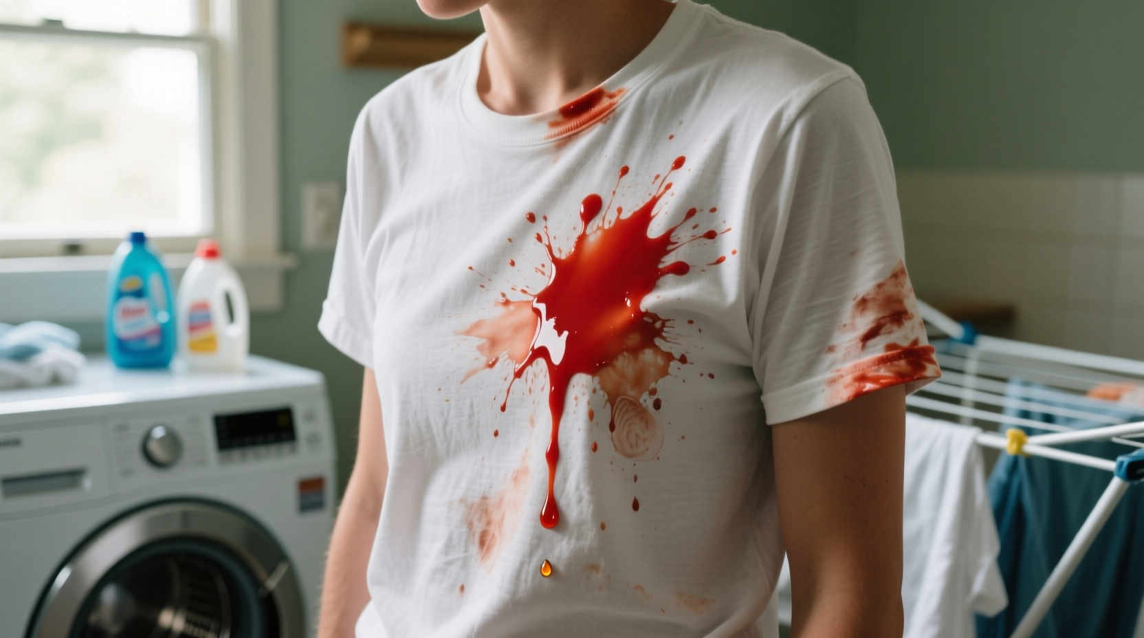 how to get tomato sauce out of clothes