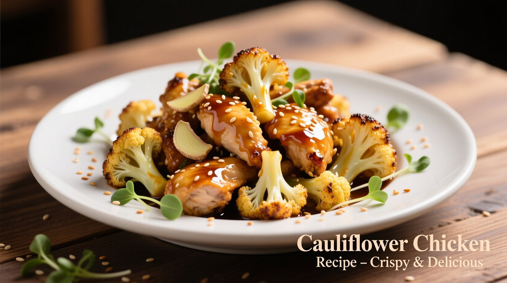 cauliflower chicken recipes