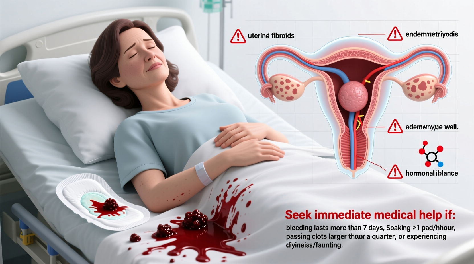 why am i bleeding so heavy causes when to seek help