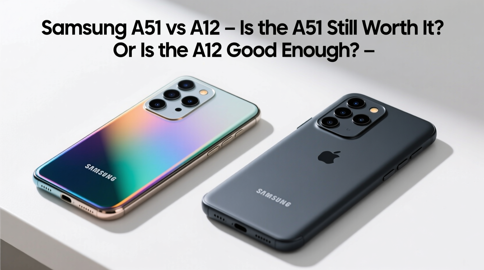 samsung a51 vs a12 is the a51 still worth it or is the a12 good enough