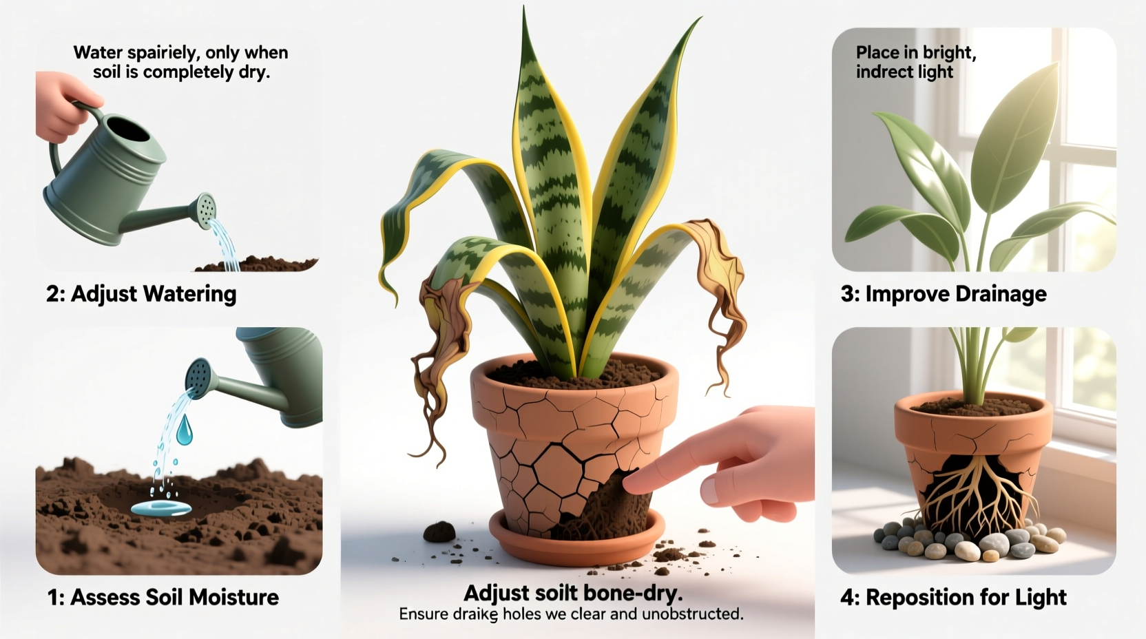 How to Save a Dying Snake Plant: Step-by-Step Rescue Guide