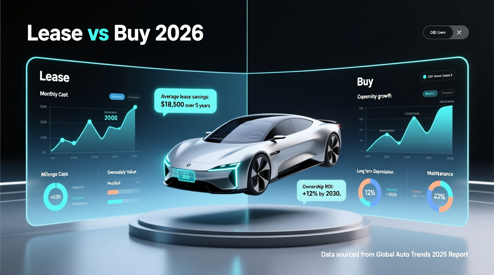 luxury car lease vs buy 2026