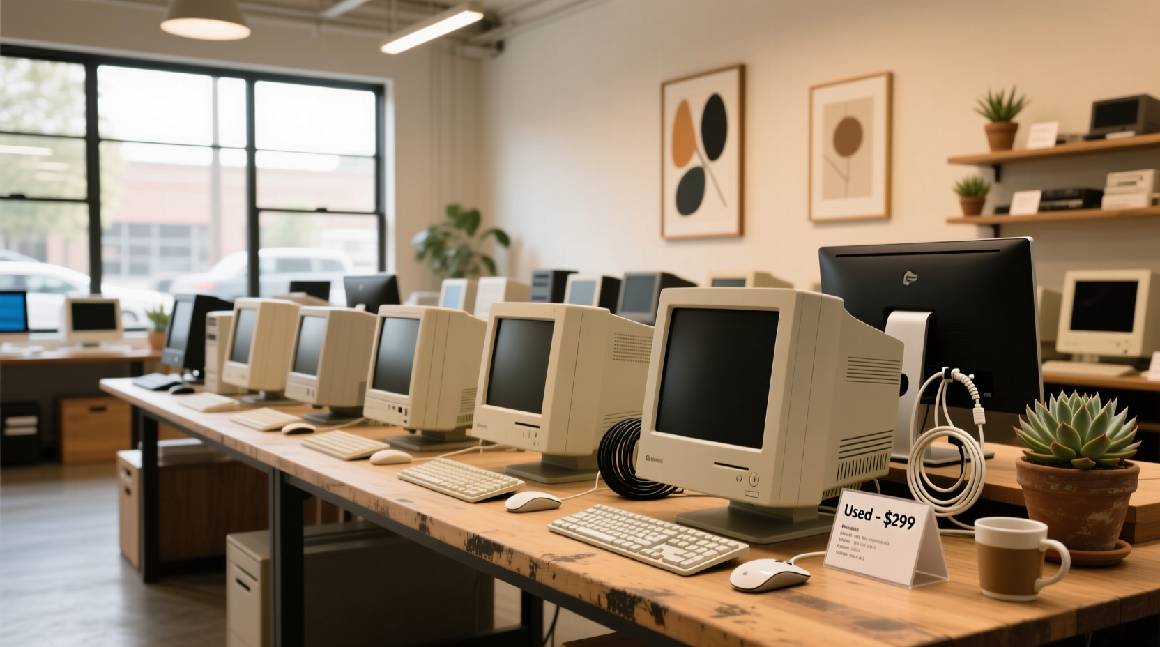 used desktops what to check before buying