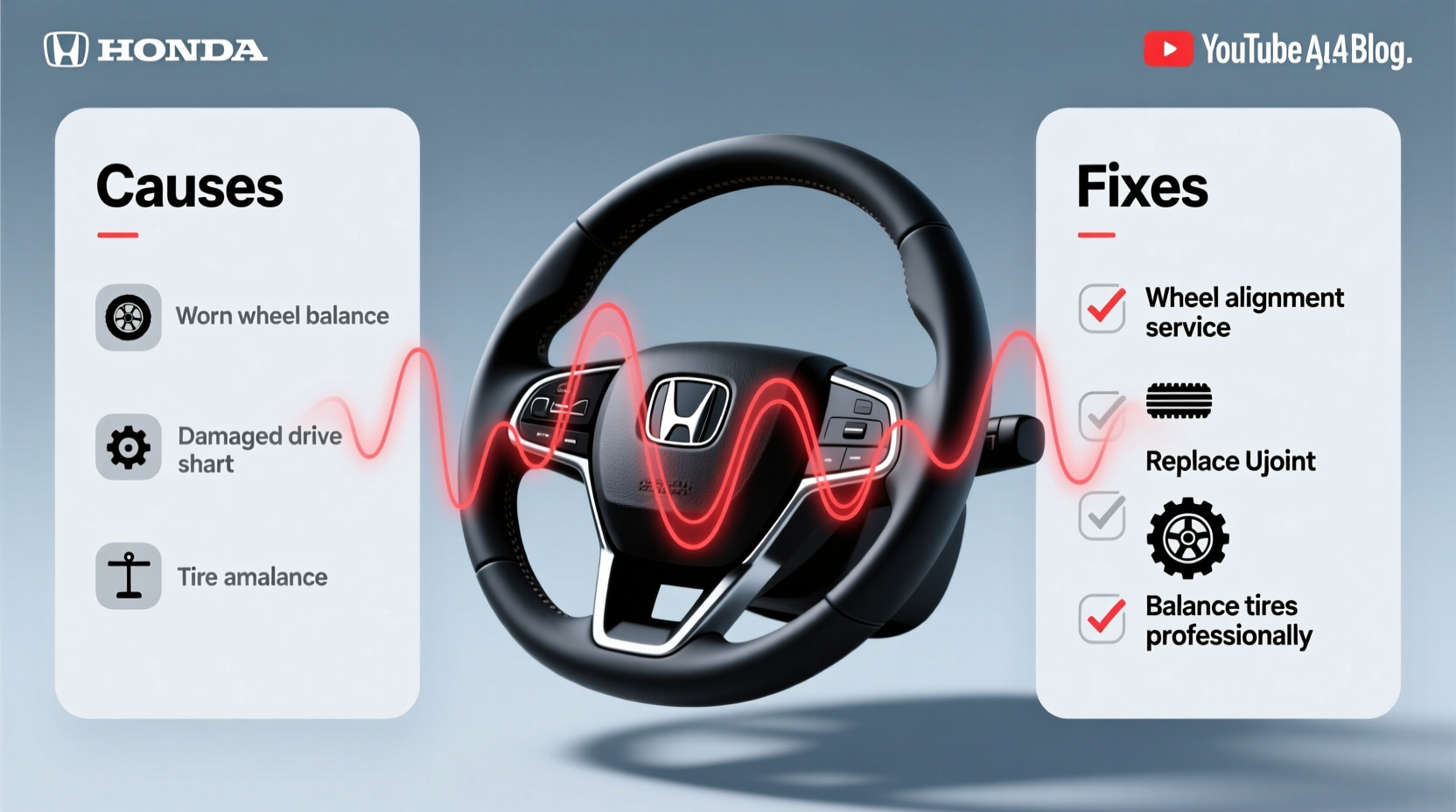 2024 accord steering wheel vibration