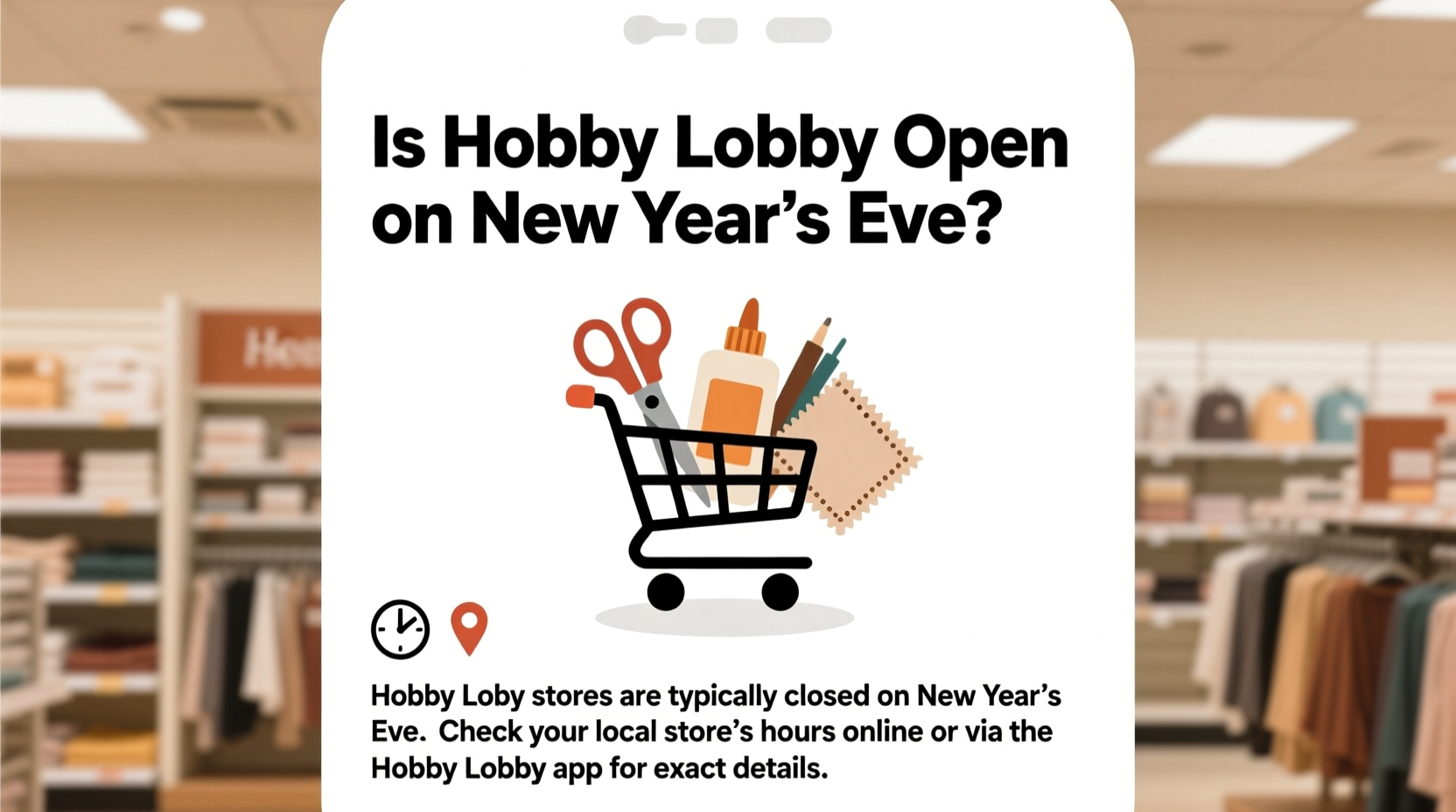 Is Hobby Lobby Open On New Year's Eve