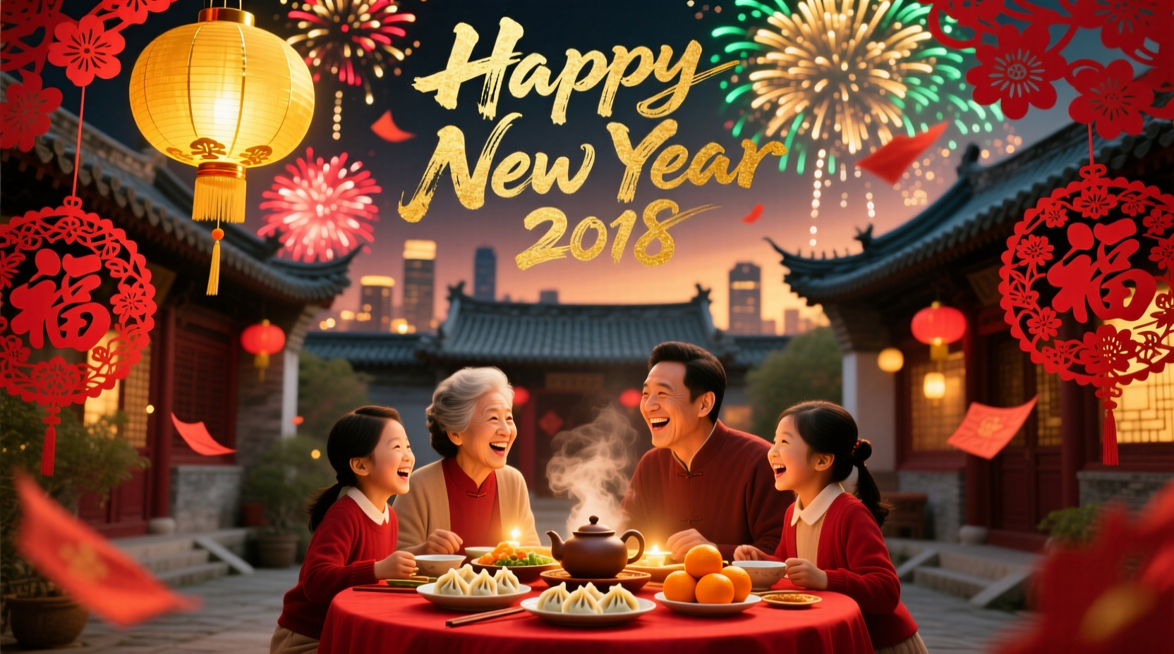 a happy new year 2018 pictures