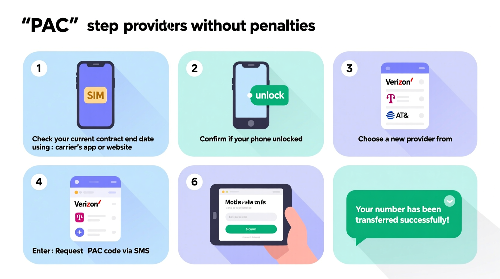 how to switch mobile phone providers without incurring penalties a step by step guide