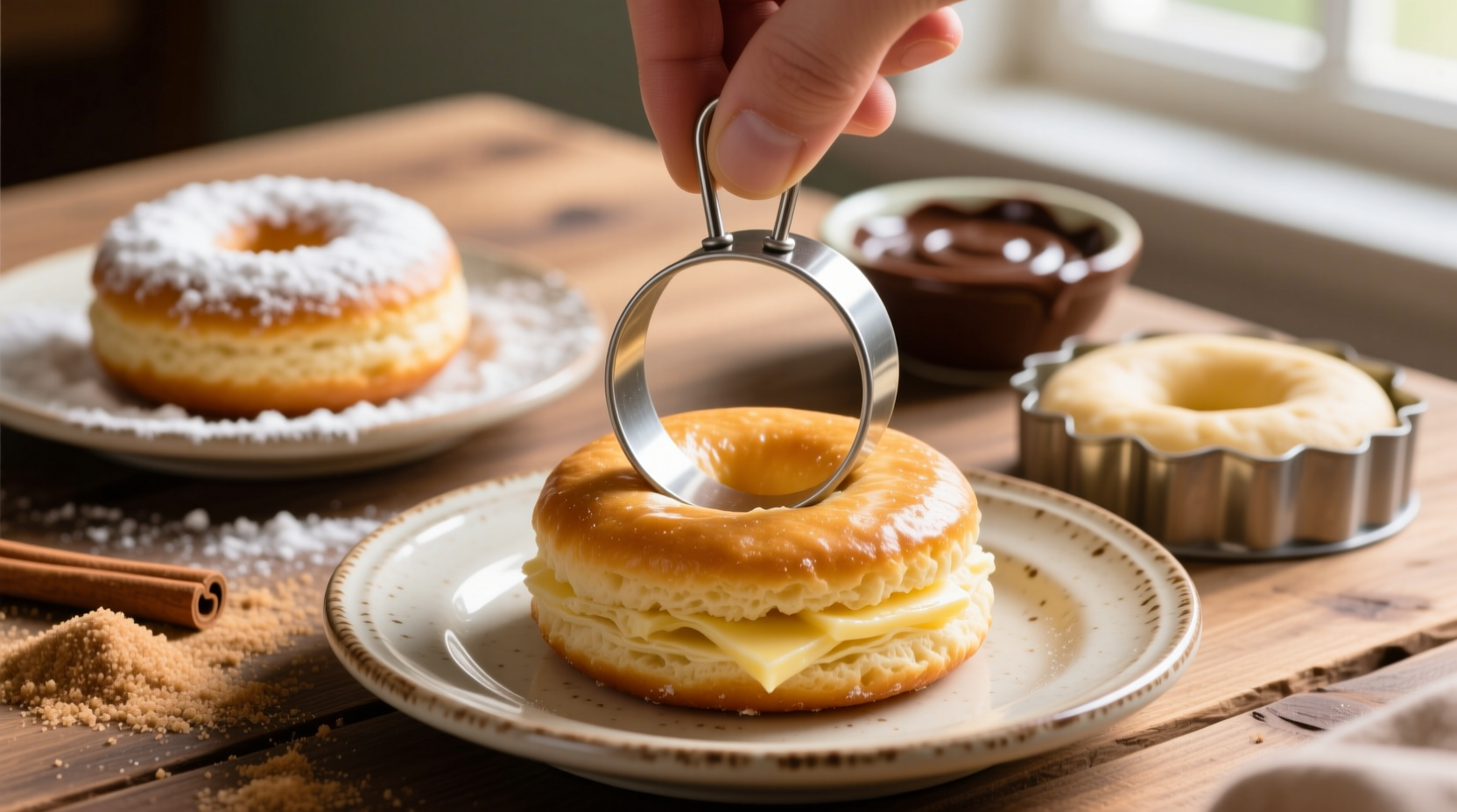 how to make the easiest doughnuts donuts from pillsbury biscuits homemade