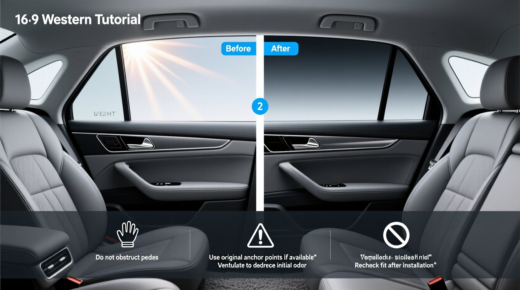 Car 35 Window Tint Before and After Buying Guide