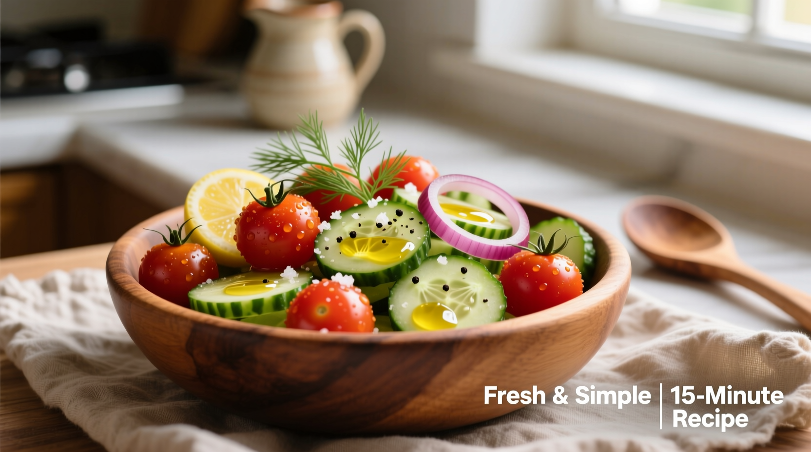 Perfect Tomato Cucumber Salad Recipe: Fresh & Crisp Every Time