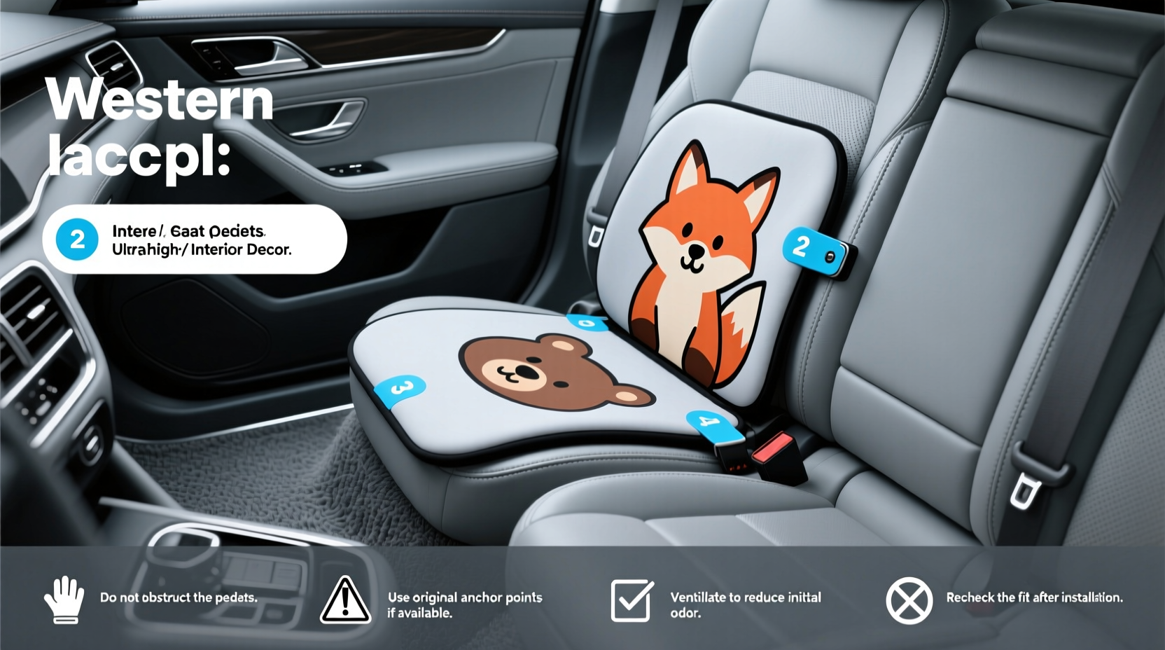 How to Choose Cartoon Character Car Seat Covers